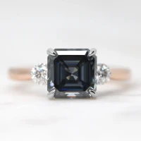 /public/photos/live/Asscher Cut Dark Grey Moissanite Three Stone Wedding Ring 820 (2).webp